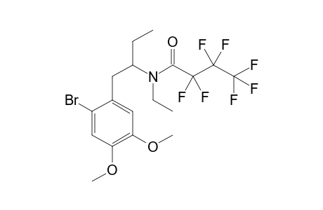 N-Ethyl-1-(2-bromo-4,5-dimethoxyphenyl)butan-2-amine HFB