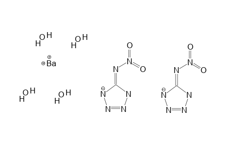 BARIUM-BIS-(1H-5-NITRIMINOTETRAZOLATE)-TETRAHYDRATE