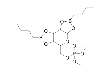 .alpha.-D-Galactopyranose, cyclic 1,2:3,4-bis(butylboronate) 6-(dimethyl phosphate)