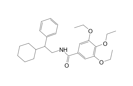 N-(2-cyclohexyl-2-phenyl-ethyl)-3,4,5-triethoxy-benzamide