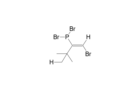 (E)-(1-BROMO-3,3-DIMETHYLBUTENYL-2)DIBROMOPHOSPHINE