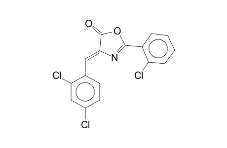(4E)-2-(2-Chlorophenyl)-4-(2,4-dichlorobenzylidene)-1,3-oxazol-5(4H)-one