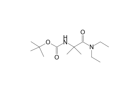 tert-Butyl N-[(N',N'-diethyl-2-methyl-2-propanamido-2-yl)]carboxamide