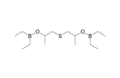 Bis[2-(diethylboryloxy)propyl] sulfide