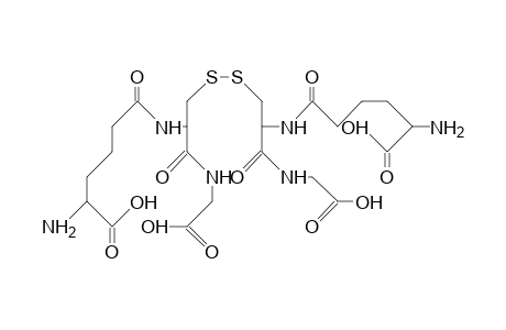 D-(L-A-Amino-adipoyl)-L-cysteinyl-glycine disulfide