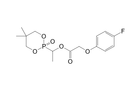 2-(4-fluorophenoxyacetoxy)(methyl) methyl-5,5-dimethyl-1,3,2-dioxaphospha-2-onephosphonate