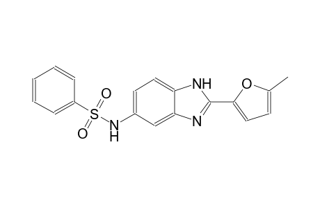 N-[2-(5-methyl-2-furyl)-1H-benzimidazol-5-yl]benzenesulfonamide