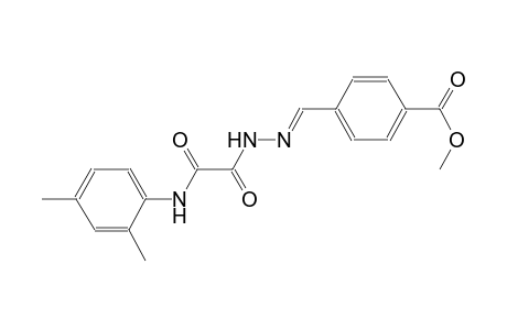 benzoic acid, 4-[(E)-[[2-[(2,4-dimethylphenyl)amino]-1,2-dioxoethyl]hydrazono]methyl]-, methyl ester
