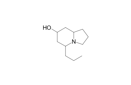 5-Propylindolizidin-7-ol