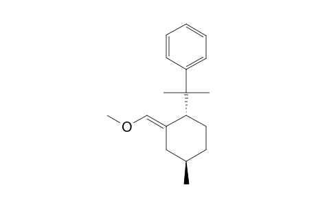 2-[(1S,2E,4R)-2-(methoxymethylidene)-4-methylcyclohexyl]propan-2-ylbenzene