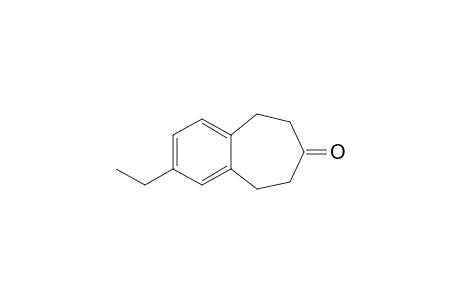 3-Ethyl-5,6,8,9-tetrahydrobenzocyclohepten-7-one