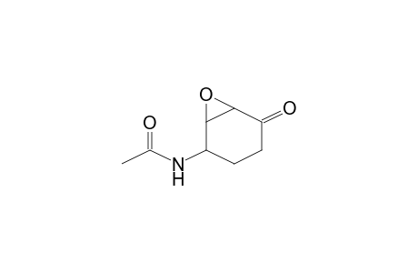 Cyclohexanone, 4R-acetamido-2,3-cis-epoxy-