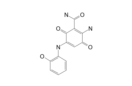 VEGFRECINE;2-AMINO-5-((2'-HYDROXYPHENYL)-AMINO)-3,6-DIOXOCYCLOHEXA-1,4-DIENECARBOXAMIDE