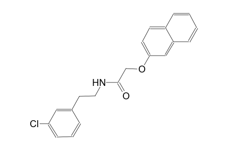 N-[2-(3-chlorophenyl)ethyl]-2-(2-naphthyloxy)acetamide