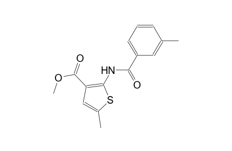 methyl 5-methyl-2-[(3-methylbenzoyl)amino]-3-thiophenecarboxylate