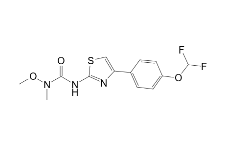 Urea, N'-[4-[4-(difluoromethoxy)phenyl]-2-thiazolyl]-N-methoxy-N-methyl-
