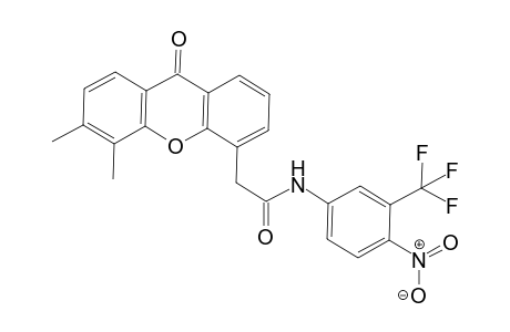 N-(3-trifluoromethyl-4-nitrophenyl)-2-(5,6-dimethylxanthone-4-yl)-acetamide