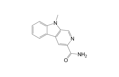 3-Amido-9-methylpyridino[5,4-b]benzopyrrole