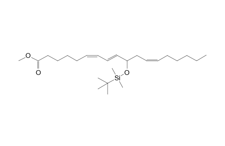 Methyl 10-(tert-butyldimethylsiloxy)octadecan-6(Z),8(E),12(Z)-trienoate