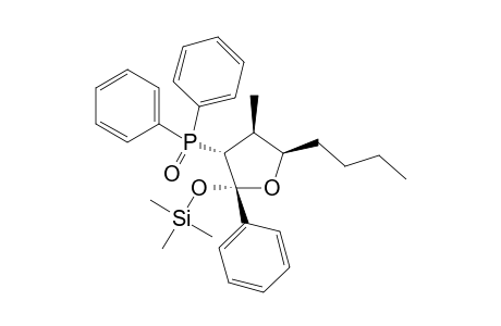 [(2R,3R,4S,5R)-5-butyl-3-diphenylphosphoryl-4-methyl-2-phenyl-2-oxolanyl]oxy-trimethylsilane