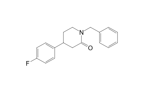 1-Benzyl-4-(4-fluorophenyl)piperidin-2-one