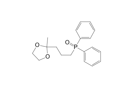 Phosphine oxide, [3-(2-methyl-1,3-dioxolan-2-yl)propyl]diphenyl-
