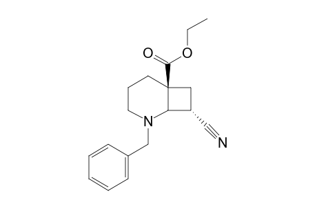 ETHYL-TRANS-2-BENZYL-8-CYANO-2-AZABICYCLO-[4.2.0]-OCTANE-6-CARBOXYLATE