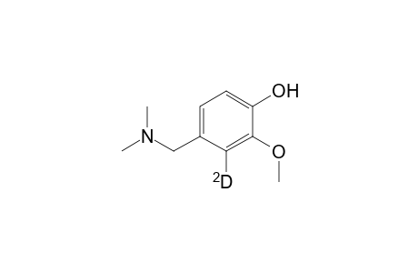 3-Deuterio-4-[(dimethylamino)methyl]-2-methoxyphenol