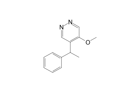 Pyridazine, 4-methoxy-5-(1-phenylethyl)-