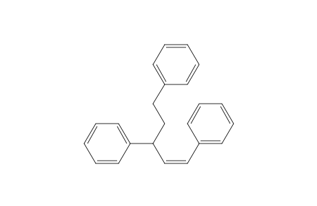 Benzene, 1,1',1''-(1-pentene-1,3,5-triyl)tris-, (Z)-