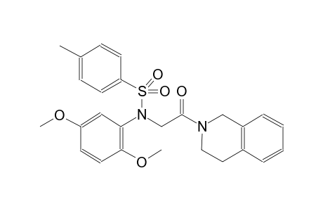 benzenesulfonamide, N-[2-(3,4-dihydro-2(1H)-isoquinolinyl)-2-oxoethyl]-N-(2,5-dimethoxyphenyl)-4-methyl-