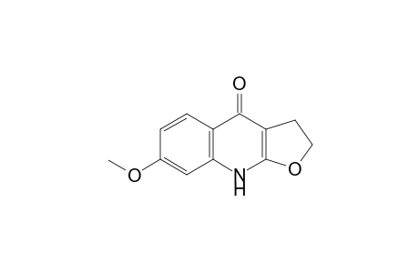 Furano[2,3-b]quinolin-4(9H)-one, 2,3-dihydro-7-methoxy-