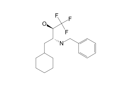 ANTI-3-(N-BENZYLAMINO)-1,1,1-TRIFLUORO-2-HYDROXY-4-CYCLOHEXYLBUTANE