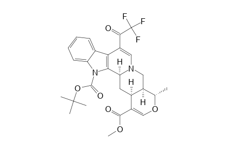 NA-BOC-6-TRIFLUOROACETYL-5,6-DIDEHYDROTETRAHYDROALSTONINE