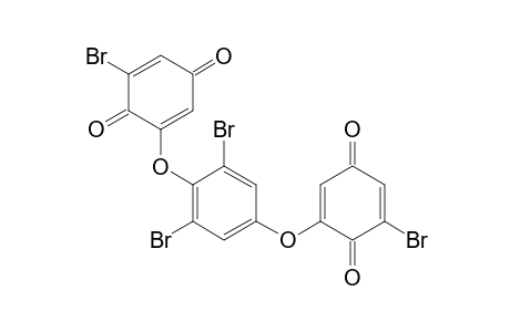 1,4-Bis(5-Bromo-3,6-dioxocyclohexa-1,4-dienyloxy)-2,6-dibromo-phenol