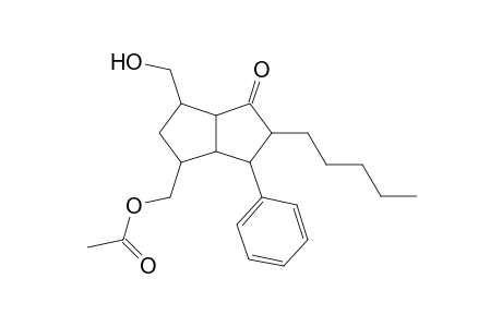 [6-Hydroxymethyl-2-pentyl-3-phenyl-1-oxooctahydropentalen-4-yl]methyl acetate