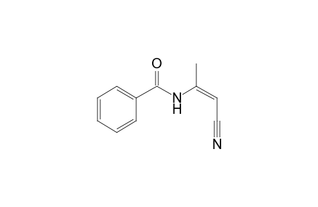 N-[(Z)-2-Cyano-1-methylethenyl]benzamide