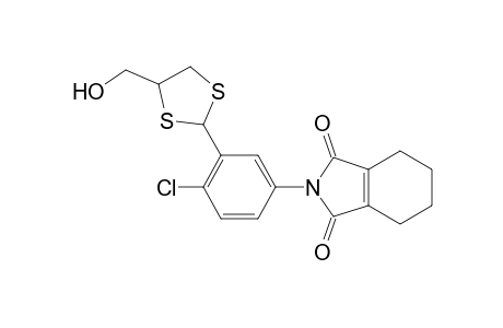 1H-Isoindole-1,3(2H)-dione, 2-[4-chloro-3-[4-(hydroxymethyl)-1,3-dithiolan-2-yl]phenyl]-4,5,6,7-tetrahydro-