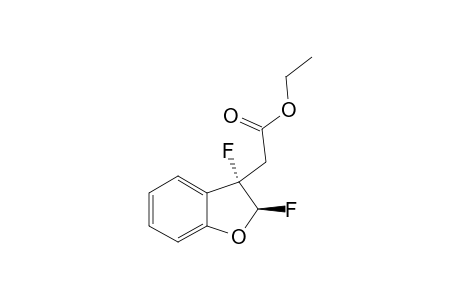 ETHYL-TRANS-(2,3-DIFLUORO-2,3-DIHYDRO-3-BENZOFURANYL)-ACETATE