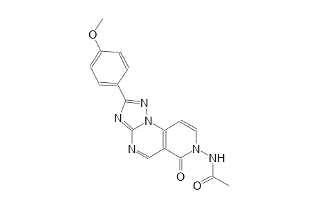 acetamide, N-(2-(4-methoxyphenyl)-6-oxopyrido[3,4-e][1,2,4]triazolo[1,5-a]pyrimidin-7(6H)-yl)-