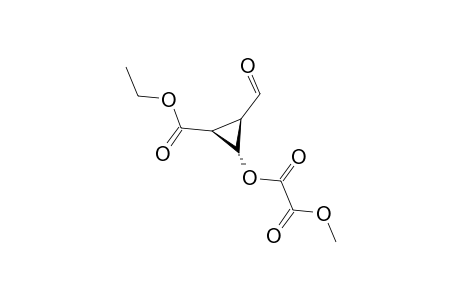 (1S,2S,3S)-(-)-2-FORMYL-3-(METHOXYCARBONYL)-CYCLOPROPYL-METHYL-OXALATE