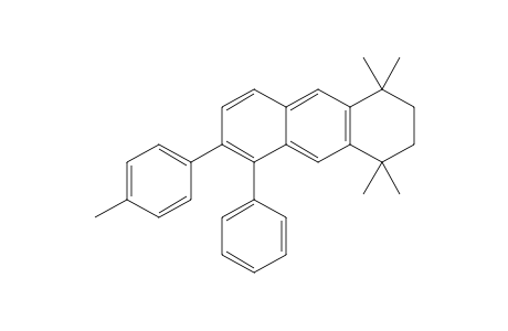 1,2,3,4-Tetrahydro-1,1,4,4-tetramethyl-5-phenyl-6-(p-tolyl)anthracene