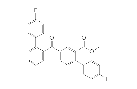 Methyl 4'-Fluoro-4-(4'-fluorobiphenylcarbonyl)biphenyl-2-carboxylate