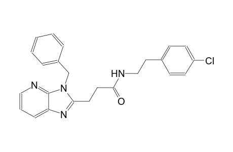 3H-imidazo[4,5-b]pyridine-2-propanamide, N-[2-(4-chlorophenyl)ethyl]-3-(phenylmethyl)-