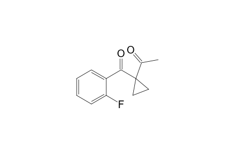 1-(1-(2-Fluorobenzoyl)cyclopropyl)ethanone