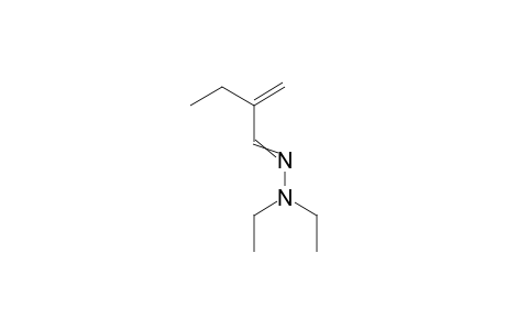 Diethylhydrazone .alpha.-ethylacrylaldehyde