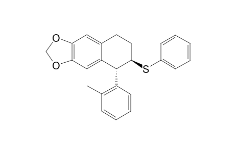 ((5R,6R)-5-(2-Methylphenyl)-6-(phenylthio)-5,6,7,8-tetrahydronaphtho[2,3-d]-1,3-dioxole