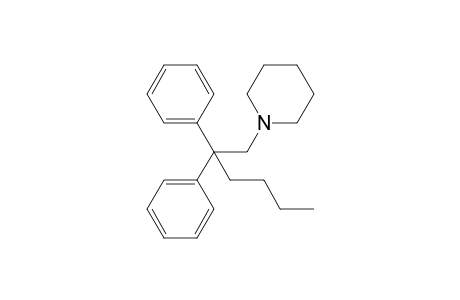 1-(2,2-diphenylhexyl)piperidine