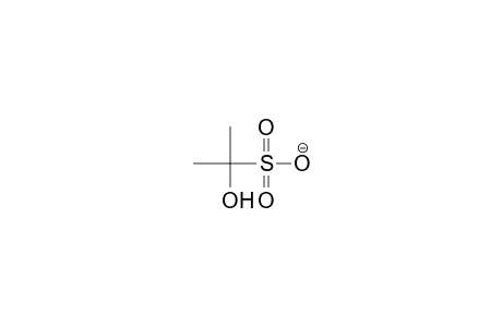 2-Hydroxy-2-propanesulfonic acid, anion