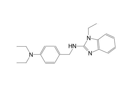 1H-benzimidazol-2-amine, N-[[4-(diethylamino)phenyl]methyl]-1-ethyl-